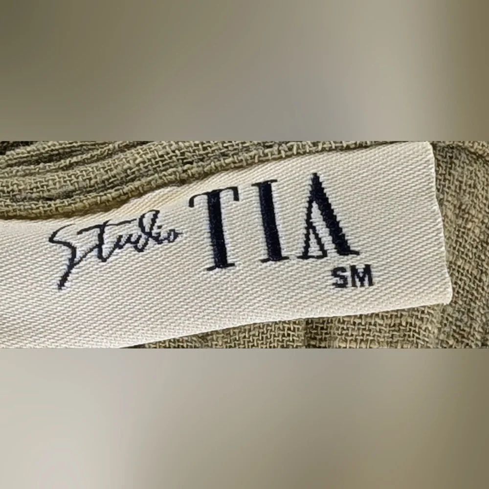 Studio Tia Aurora Dress (Olive) S/M - Picture 6 of 6